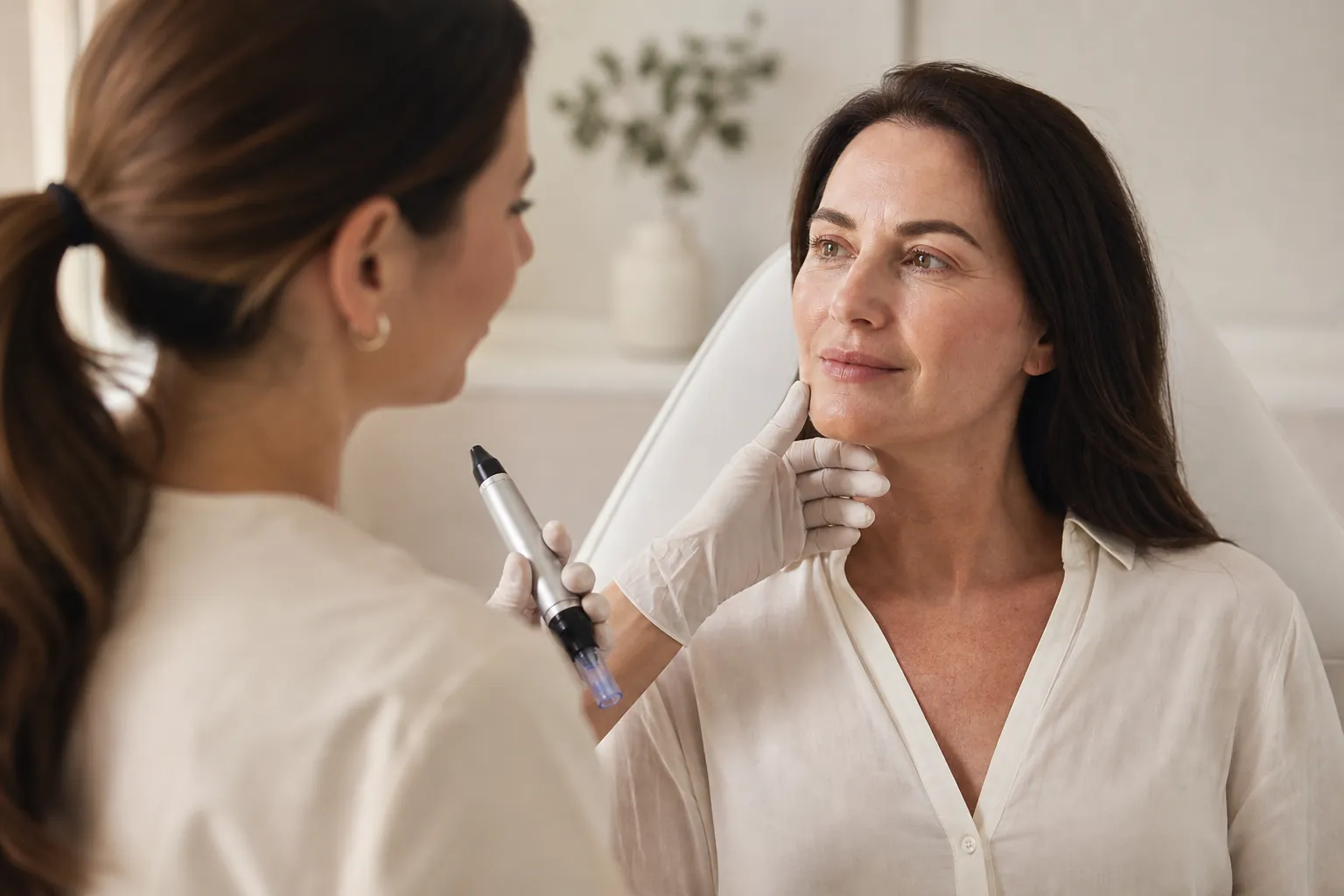Microneedling with Dermapen